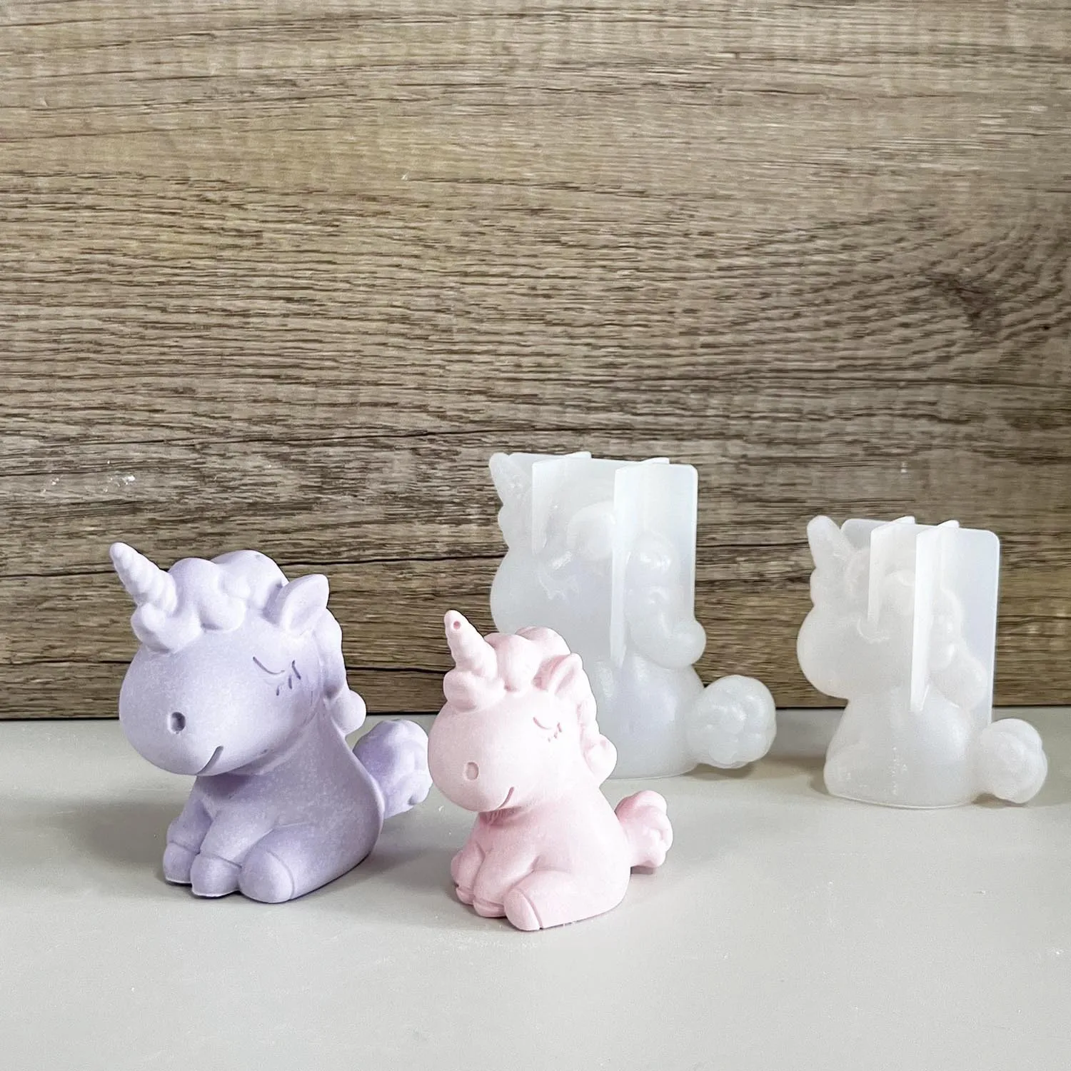 Candle Making Equipment - 3D Geometric Silicone Unicorn Cat Deer