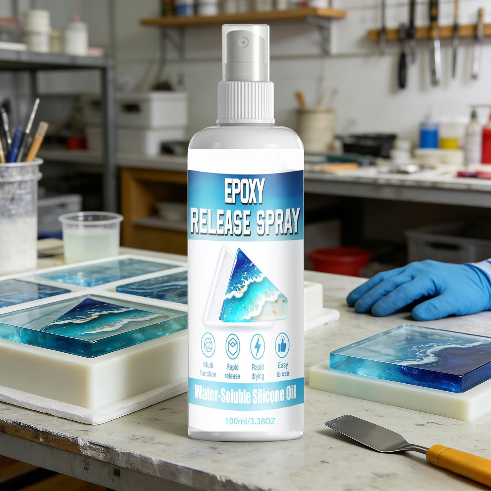 Candle Making Workshops - Mold Release Spray 100ml Fast-Drying Epoxy