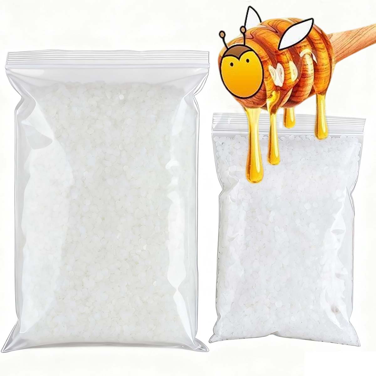 Candle Making Equipment - 200g-1000g White Beeswax Pure Natural Granular