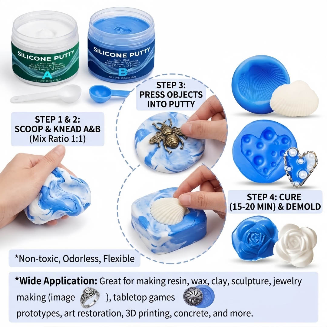 Silicone Putty Mold Making Sup - Candle Making Equipment review and price