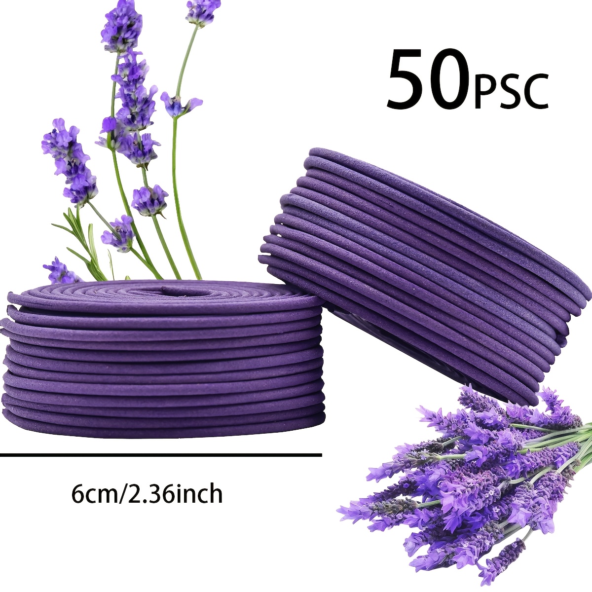 50 Lavender Scented Spiral Can - Uv Inhibitor Candle review and price