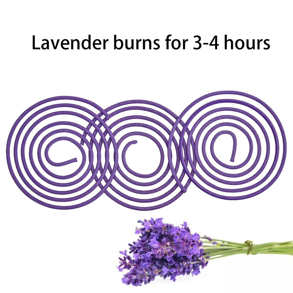 50 Lavender Scented Spiral Can - Uv Inhibitor Candle review and price