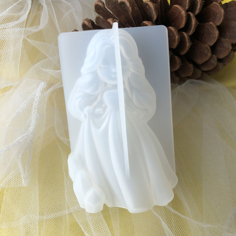 3D Cute Princess Silicone Cand - Candle Making Equipment review and price