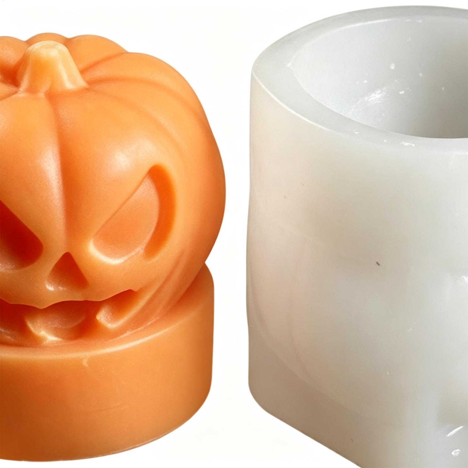 1PC Halloween Pumpkin Silicone - Candle Making Workshops review and price