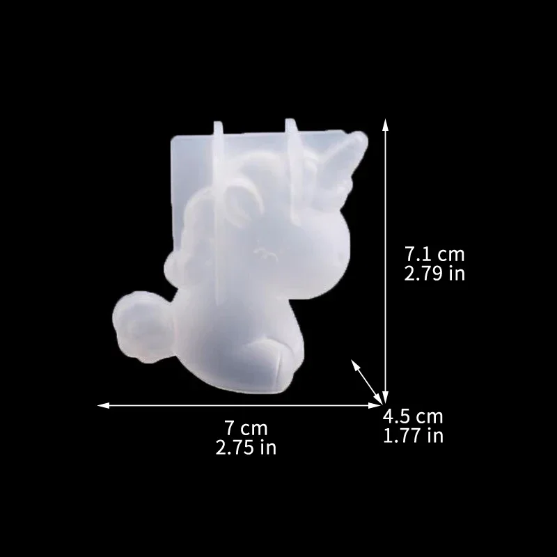 3D Geometric Silicone Unicorn  - Candle Making Equipment review and price