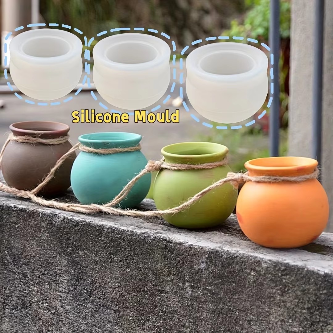 Silicone Flower Pot Molds, Res - Candle Making Equipment review and price