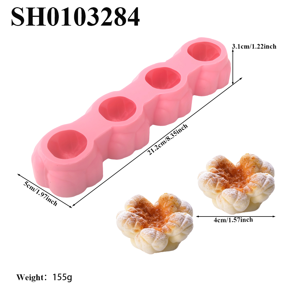 1 or 4-Cell Popcorn Design Foo - Candle Making Items review and price