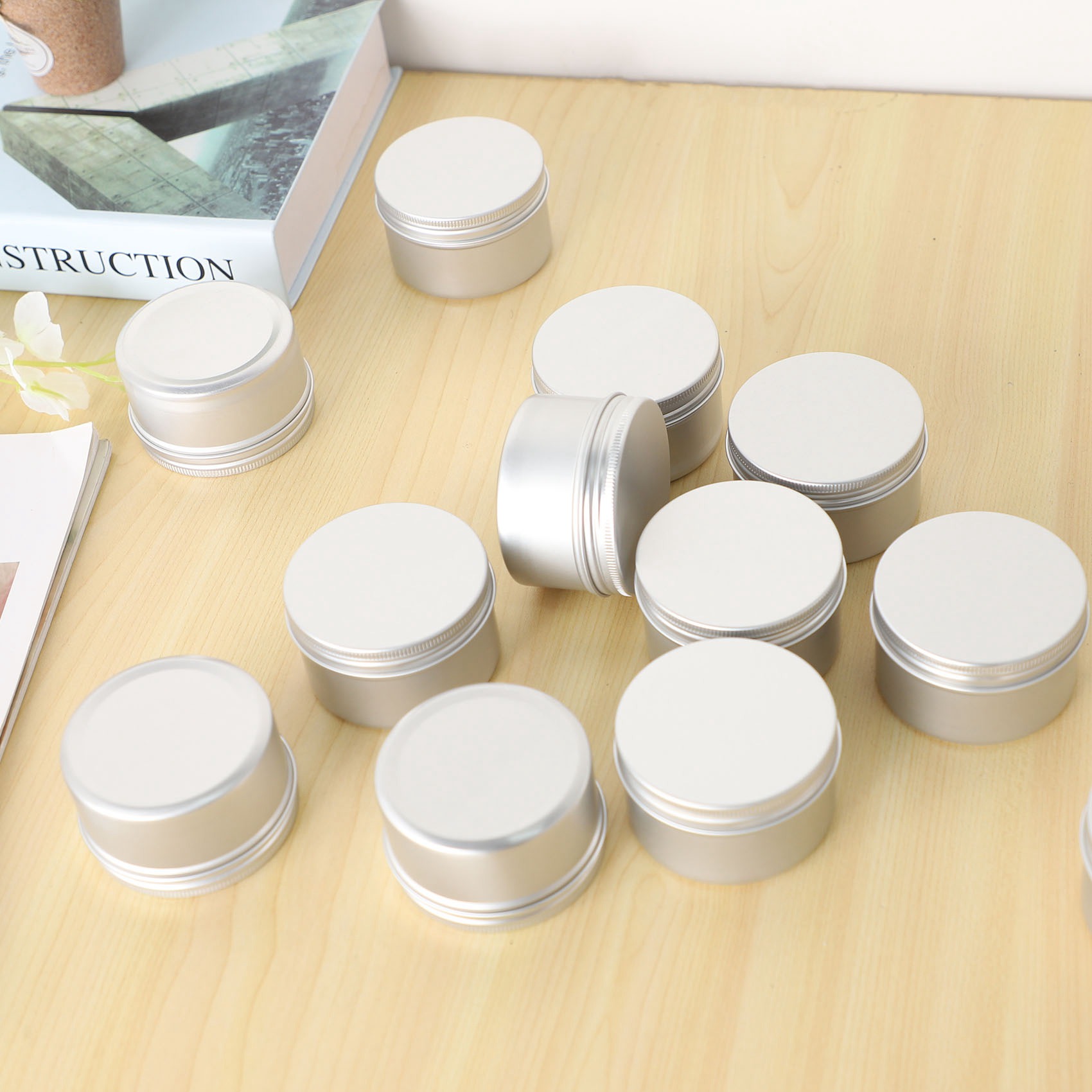 Stock Quantity 12Pcs 4Oz Metal - Candle Making Quantities review and price