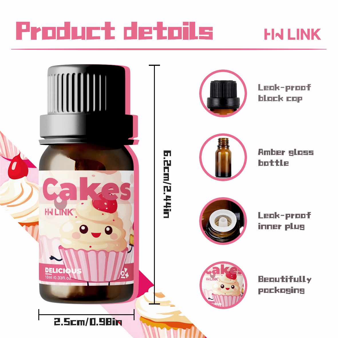 10ml Cakes Essential Oils Cand - Candle Making Essentials review and price
