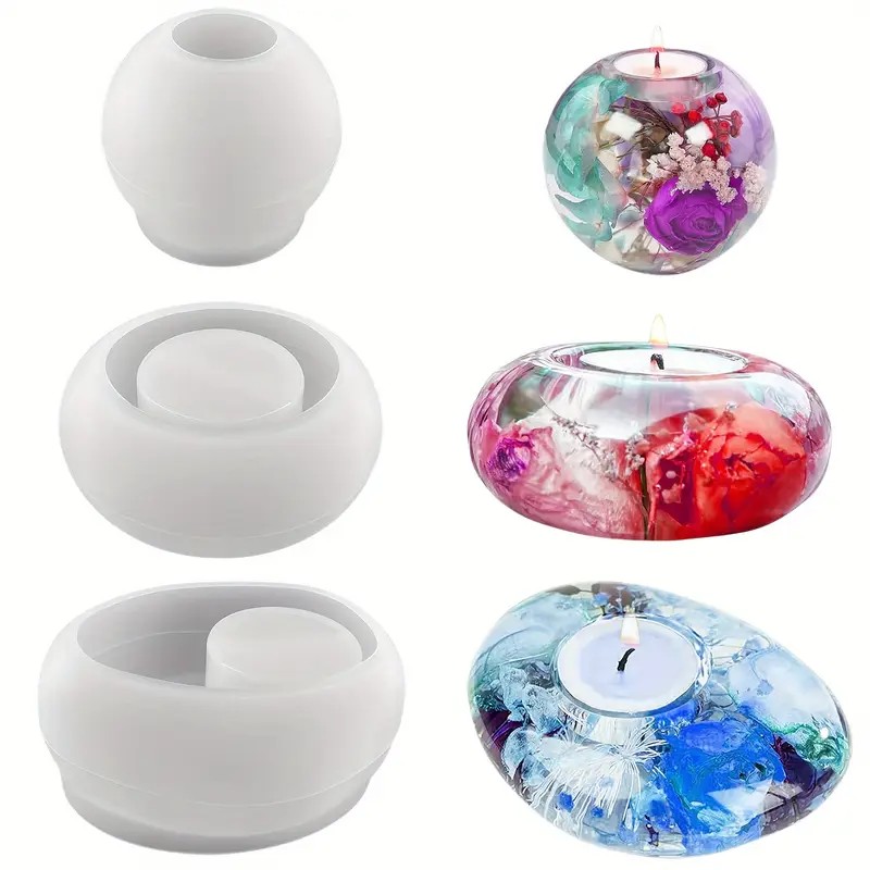 Tealight Candle Holder Resin S - Candle Making Items review and price