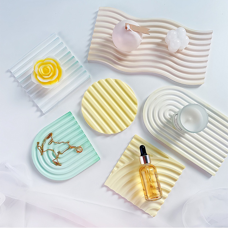 DIY Striped Wave Tray Mold For - Candle Making Equipment review and price