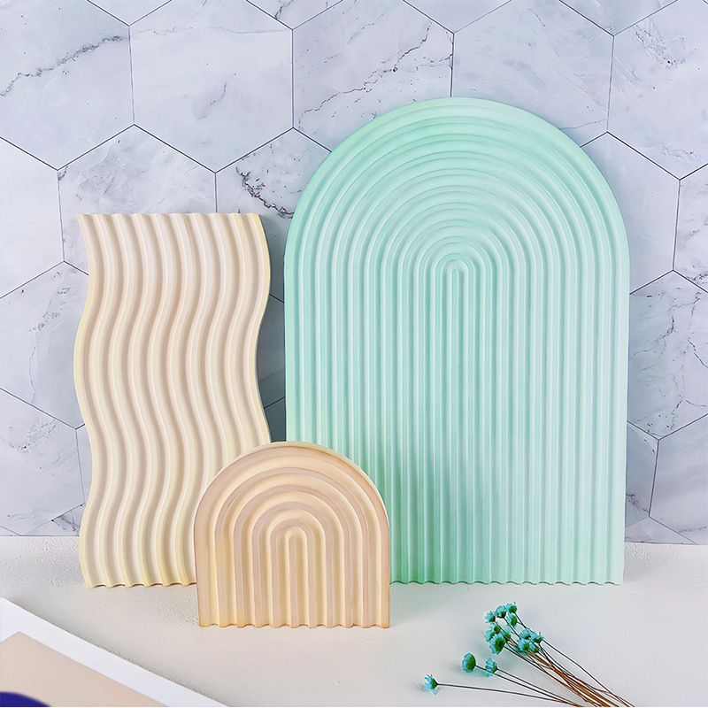 DIY Striped Wave Tray Mold For - Candle Making Equipment review and price