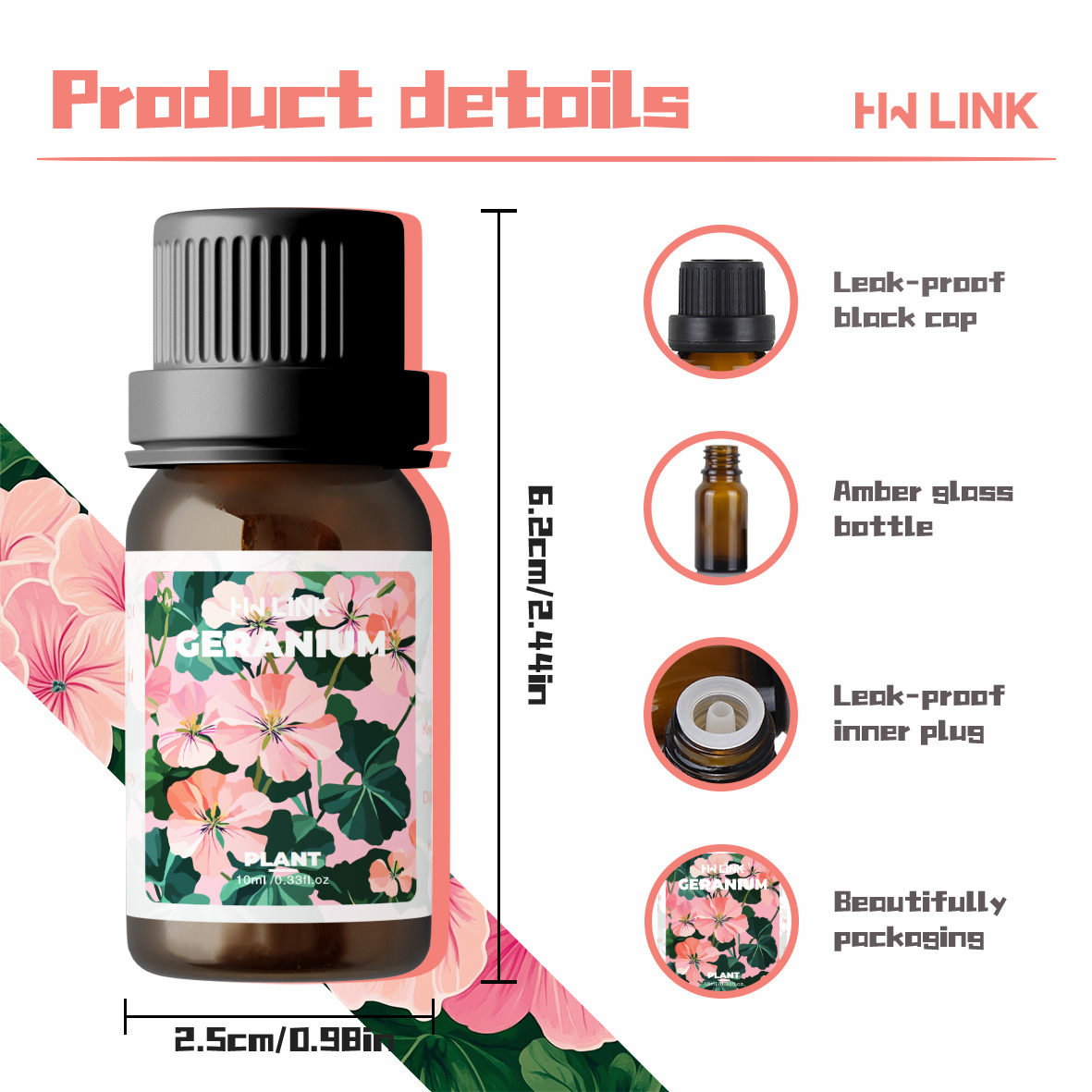 Geranium Essential Oil 10ml 10 - Candle Making Essentials review and price