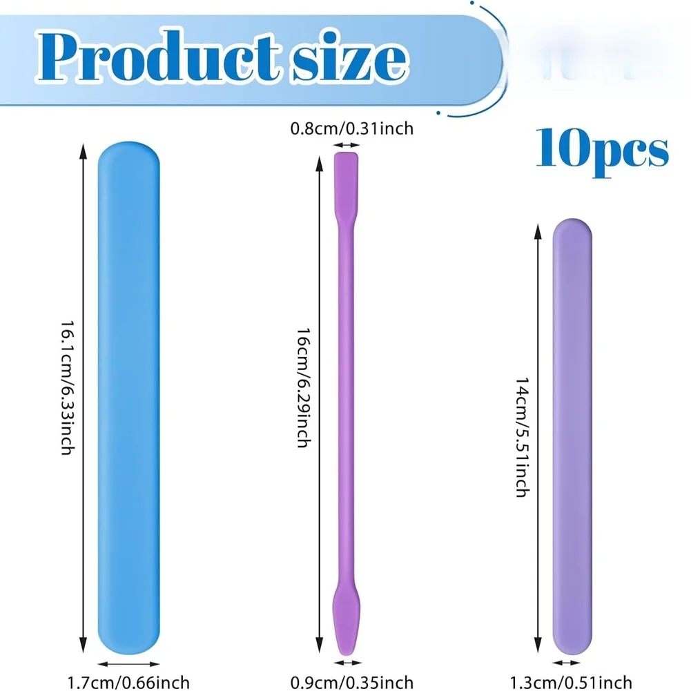 10 Count Silicone Stirring Too - Candle Making Workshops review and price