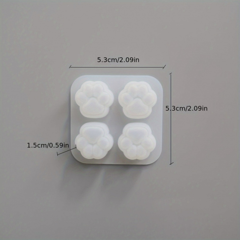 1Cat Paw Pattern Silicone Mold - Candle Making Equipment review and price