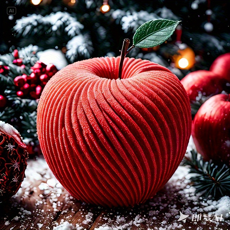 A trendy red apple silicone mo - Candle Making Equipment review and price