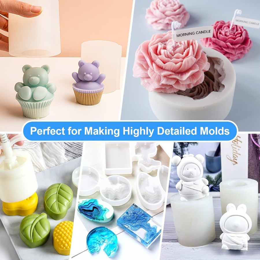 Silicone Mold Making Kit, 38.8 - Candle Making Equipment review and price