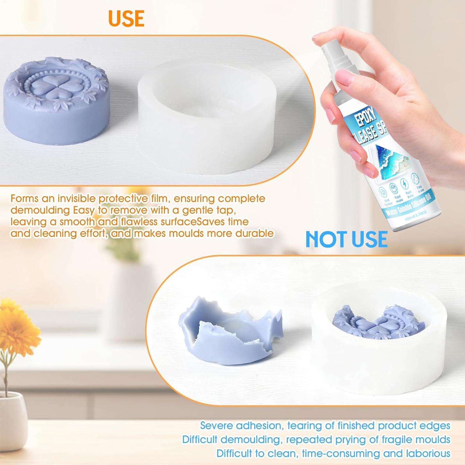 Epoxy Mold Release Spray 100ml - Candle Making Workshops review and price