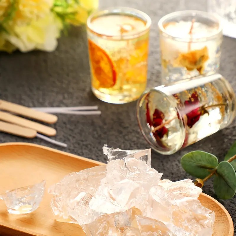 Transparent Crystal Wax, Jelly - Candle Making Equipment review and price